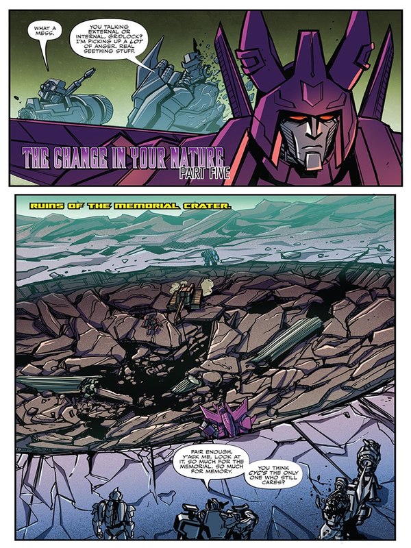 Transformers 17 Comic Book Preview   Megatron Faces The Ultimate Decision  (3 of 4)